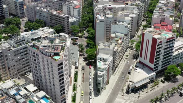 Aerial View Cityscape of Rio De Janeiro