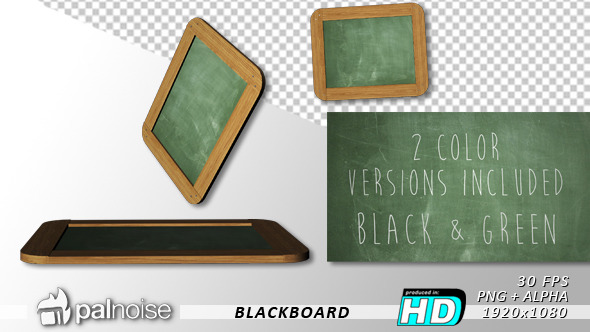 Chalkboard (2-Pack) Green & Black