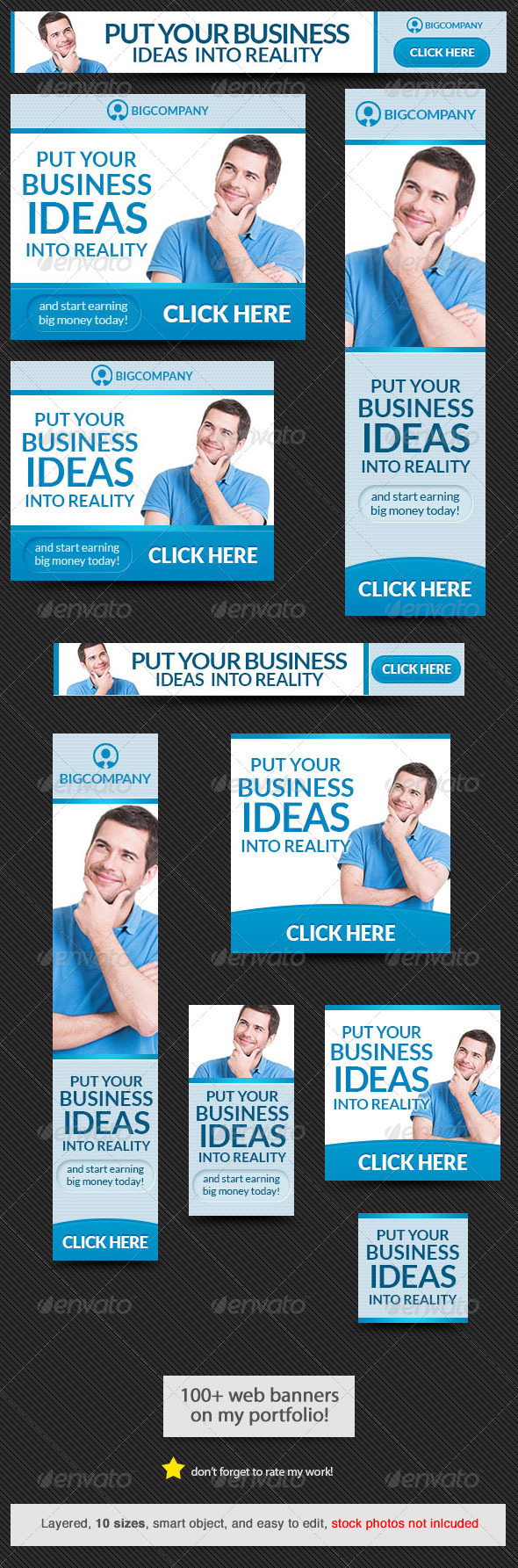 Ads And Blue Banners Ad Templates From Graphicriver Page 7