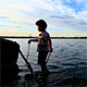 Boy And Lake In Summer Weekend - VideoHive Item for Sale