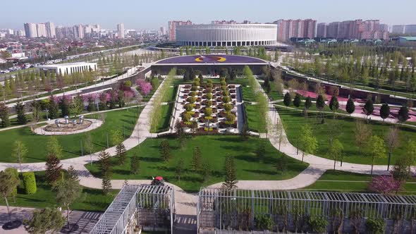 Public Park Krasnodar (Galitsky Park). Krasnodar.