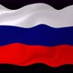 Russia Flag Wavy National Flag Animation - VideoHive Item for Sale