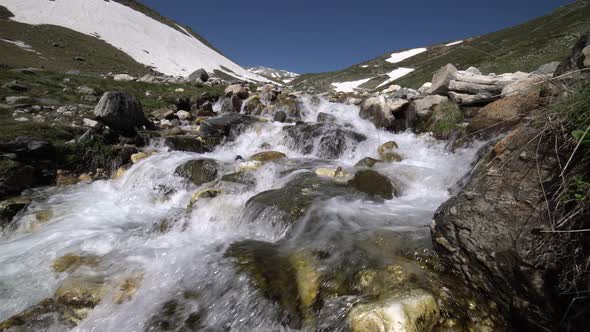 Stream Running Down a Mountain