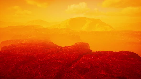 Morning Fog in Desert Sinai