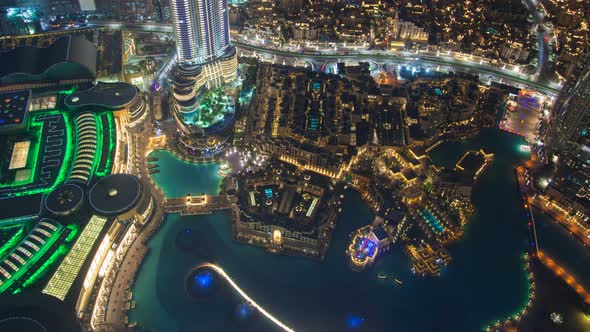 Downtown Dubai Cityscape