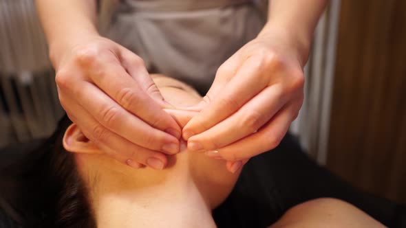 Female Facial Massage