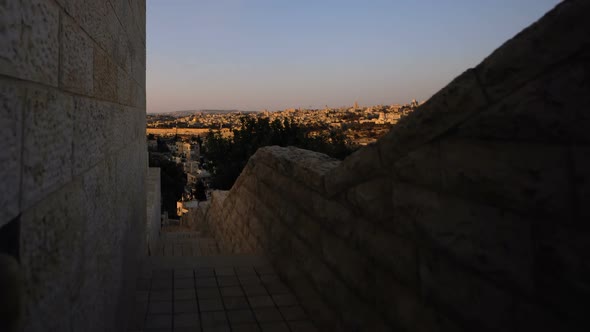 Sunrise time-lapse from the BYU Jerusalem center