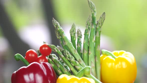 Fresh Vegetables Close Up
