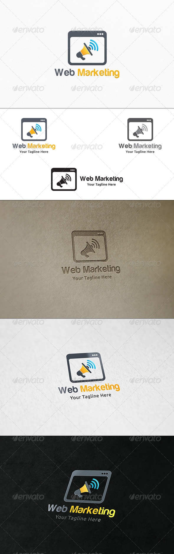 Web Marketing - Logo Template