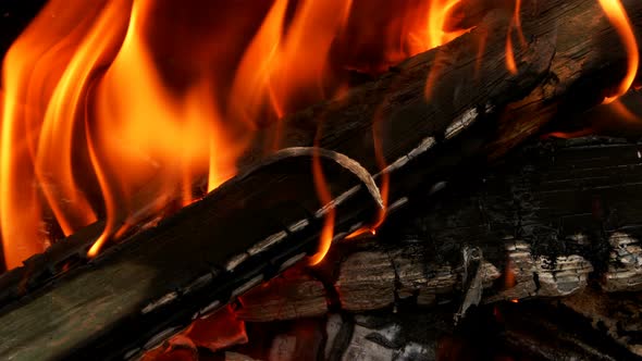 Wooden Fire and Flames Like Hell alt
