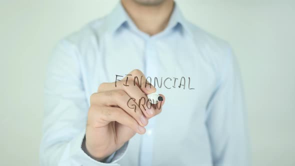 Financial Growth, Writing On Screen