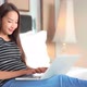 Young asian woman use laptop - VideoHive Item for Sale