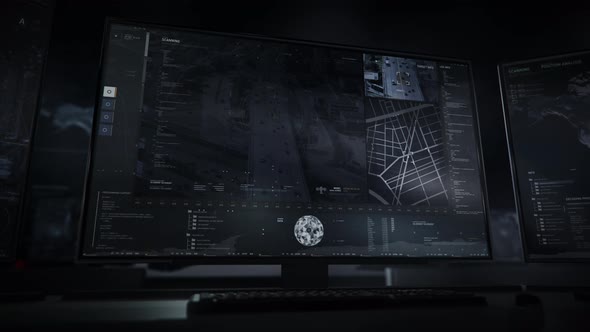 Crime prevention scanner identifies the illegal object in the trunk of a car alt