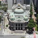 Municipal Theatre, Neo Renaissance Architecture, Rio de Janeiro, Brazil (Aerial View, Drone Footage) - VideoHive Item for Sale