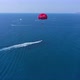 Parasailing Over the Mediterranean Sea on a Hot Day in Cyprus - VideoHive Item for Sale
