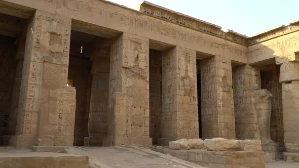 Temple of Medinet Habu Egypt Luxor