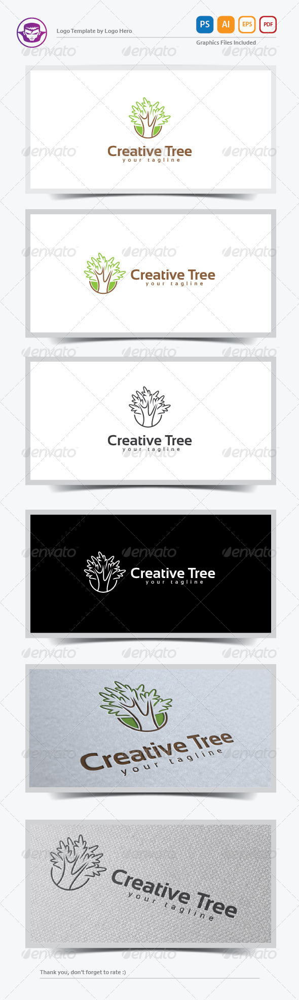 Creative Tree Logo Template