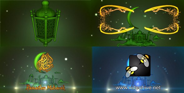 Ramadan Eid Mubarak Stary Night