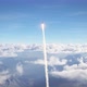 Rocket Flies Through the Clouds 4k - VideoHive Item for Sale