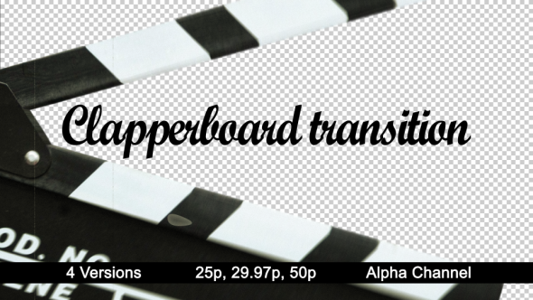 Clapperboard Transition