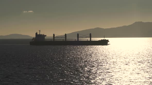 Cargo Ship Sails