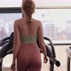 Woman Walking on a Treadmill in Gym - VideoHive Item for Sale