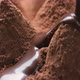 Chocolate pouring on truffles, melted chocolate icing - VideoHive Item for Sale
