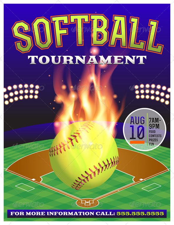 Softball Tryout Flyer Template Free Printable Templates