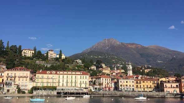 Town Menaggio on Como Lake, Italy