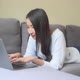 Young asian woman use laptop - VideoHive Item for Sale