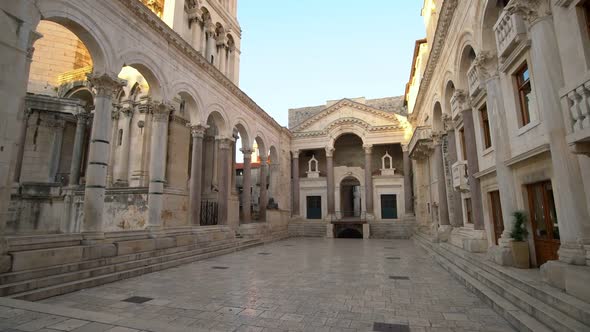 Diocletian's Palace , Split , Croatia