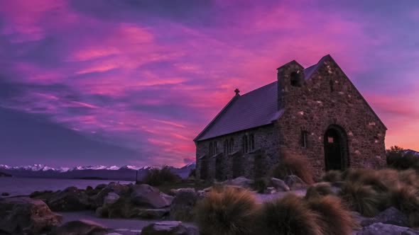 New Zealand timelapse Lake Tekapo