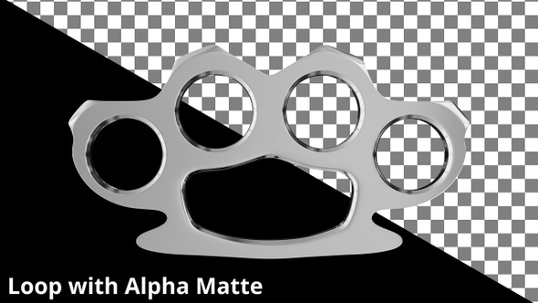 Floating Knuckle Duster on Black alt