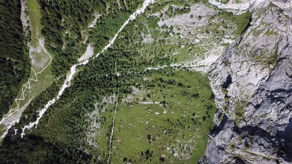 Landscape of Pralognan La Vanoise