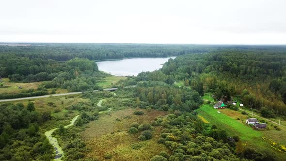 Lake Vyshedskoe And Ovsyanka River 11