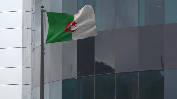 Algeria Flag Background 2K