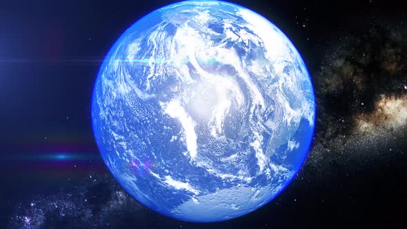 Realistic Earth Zoom Japan Sea