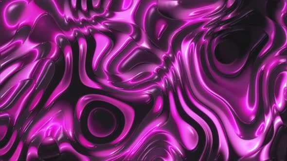 4K Abstract Pink Wave Background