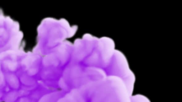 Purple Smoke Moving 4K alt