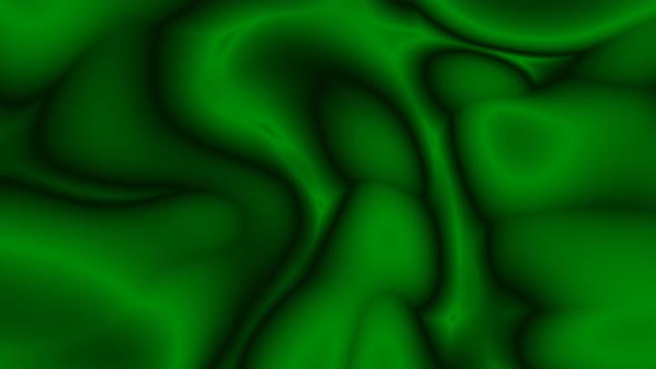 Green Color Abstract Background Liquid Motion