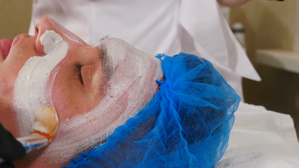 Skin Care Dermatology Treatment in Beauty Salon