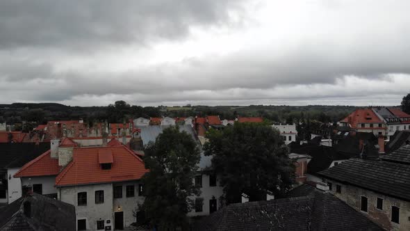 View of the center of the old town