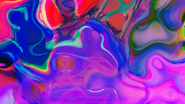 Abstract colorful trendy liquid wave marble background