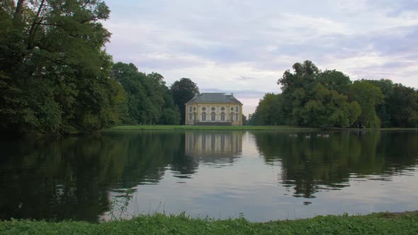 Old Mansion By The Lake