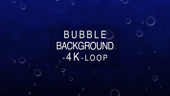 Water Bubble Loop 4K