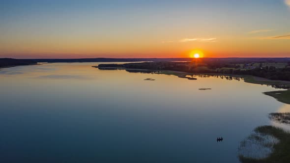 Sunset Aerial