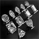 Diamonds all 11 cuts - 3DOcean Item for Sale