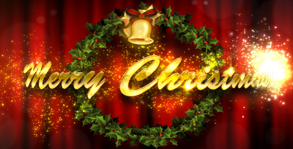 Merry Christmas Greeting Card alt