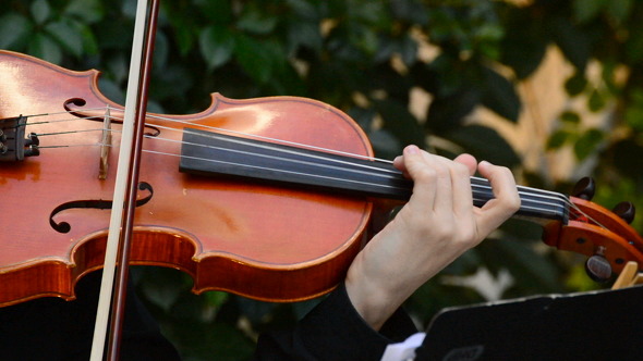 Playing Viola