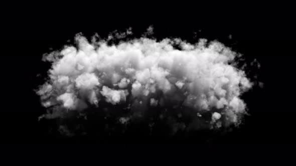 Nature White Cloud Isolate alt